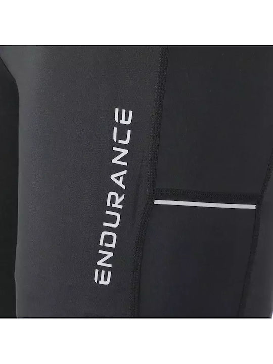 Endurance Energy Men's Sports Short Leggings Black