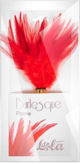 Feather for Tickling in Red Color