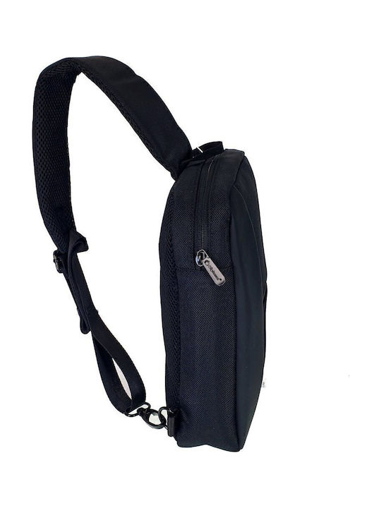 Herrentasche Sling Schwarz
