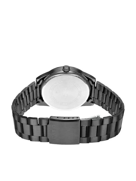 Casio Ceasuri Bărbați 42mm Mecanism cu Baterie cu Brățară din Metal Neagră