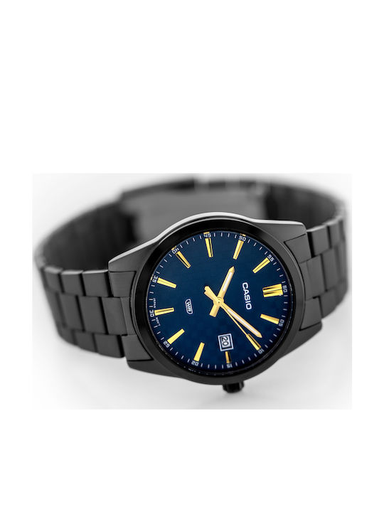 Casio Ceasuri Bărbați 42mm Mecanism cu Baterie cu Brățară din Metal Neagră