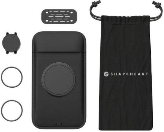 Shapeheart Motorrad Handyhalterung mit Koffer für das Lenkrad