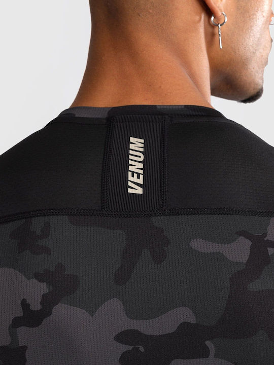 Venum G-fit Short Sleeve Shirt VENUM-05007-543 for Jiu-Jitsu / MMA Black