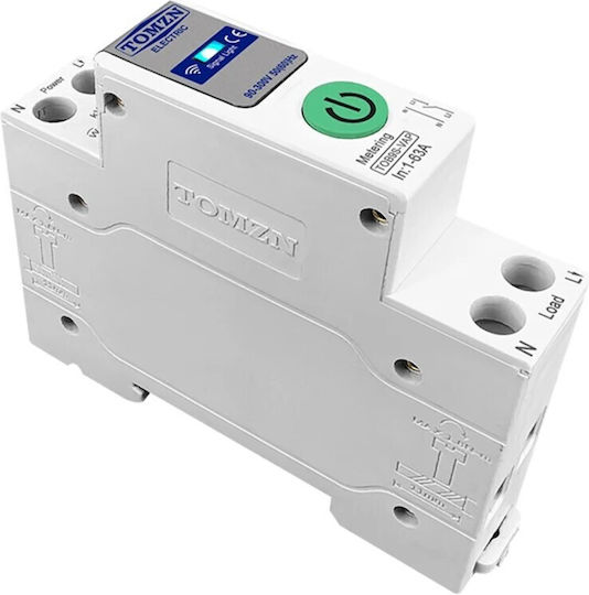 Tuya Elektrische Schaltpaneel-Druckknopfschalter WiFi 63A