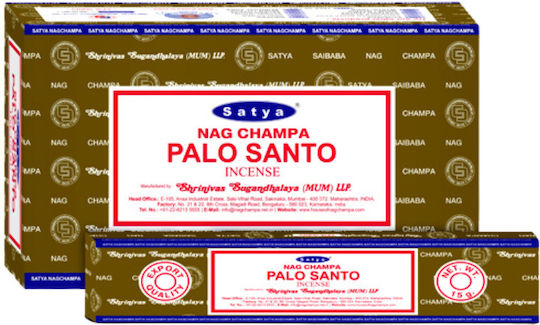 Satya Αρωματικά Sticks Palo Santo με Άρωμα Λεμόνι 15gr