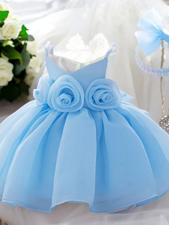 TakTakBaby Hellblau Taufkleid