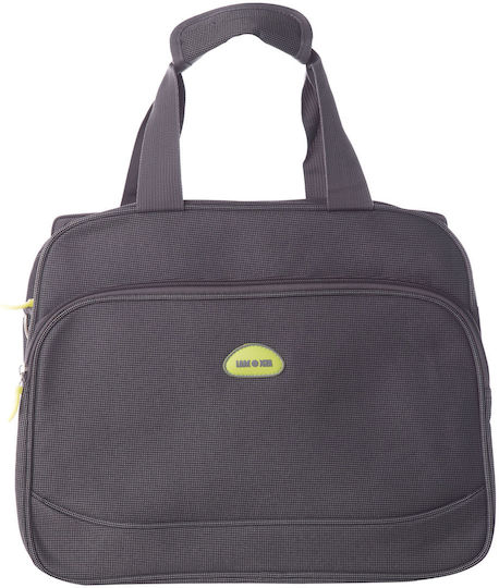 Lamonza Trip Geantă de voiaj Înapoi 15lt Gri Textil L37xW14xH29cm