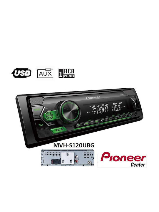 Pioneer Ηχοσύστημα Αυτοκινήτου 1DIN (USB) με Αποσπώμενη Πρόσοψη