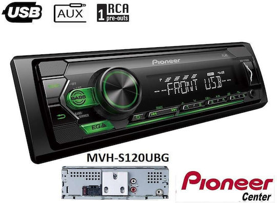 Pioneer MVH-S120 Car Radio (1 DIN) (USB)