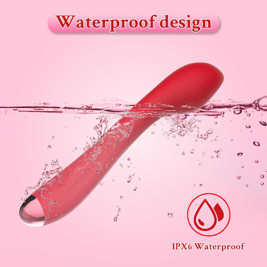 Ophelia's Dream Vibrator G-Spot 17.4cm Red