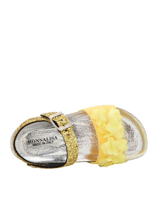 Kinder Sandalen Gelb