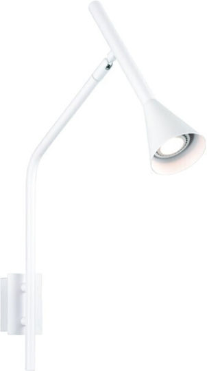 Aca Clouzot Modern Lamp Wall with Socket GU10 Black 8x40x8cm