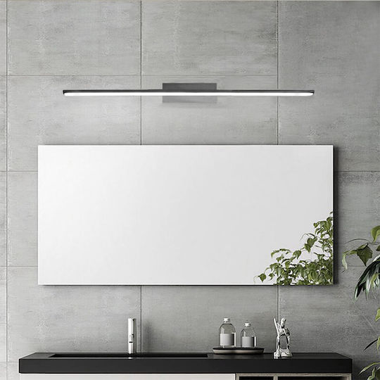 Braytron Modern Leuchte Badezimmer mit Integrierter LED und Einstellbares Weißes Licht Gold 60x12cm