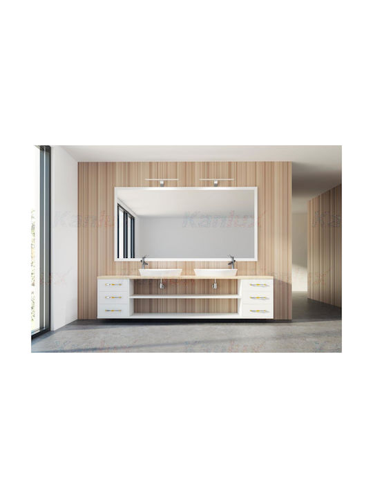 Kanlux Astim Leuchte Badezimmer LED Weiß 60cm