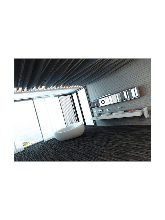 Kanlux Modern Lamp Bathroom with Integrated LED Silver