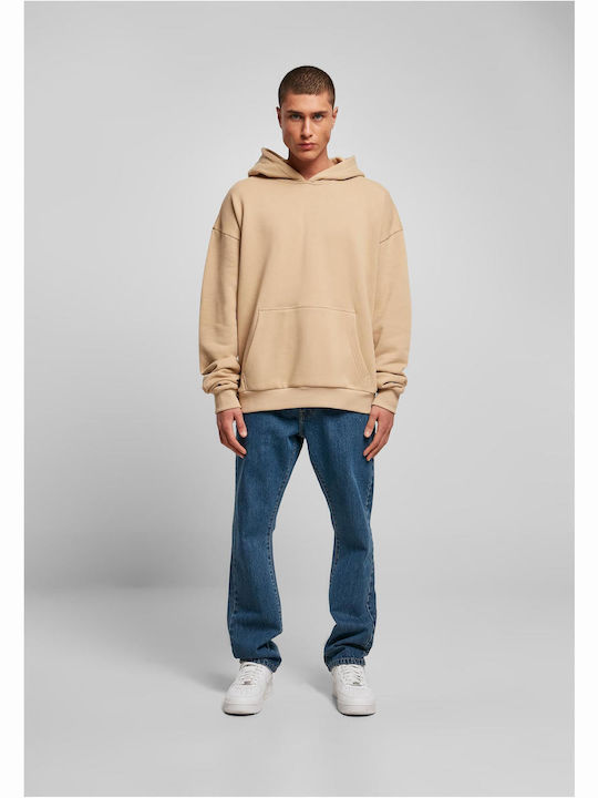 Sweatshirt mit Kapuze Union Beige