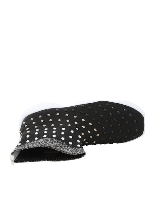 Παιδικά Sneakers Slip-on Μαύρα