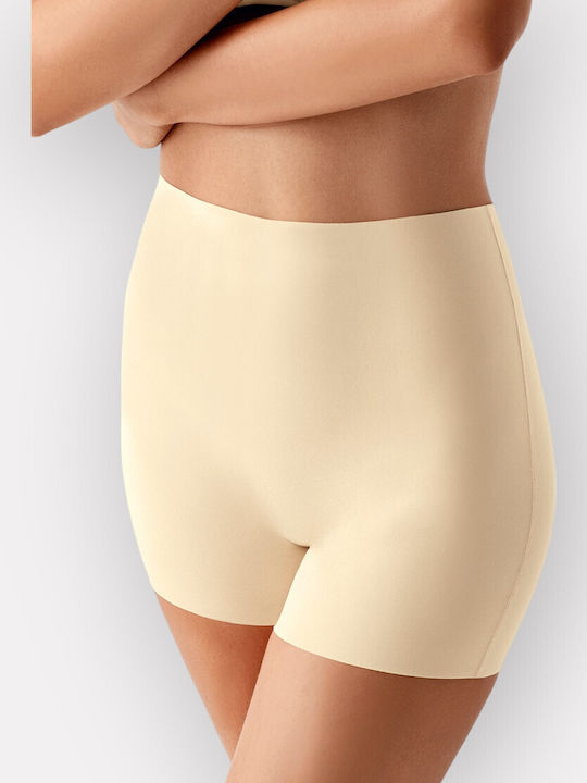 New Bra Lingerie Boxer Σύσφιξης Χωρίς Ραφές Μπεζ