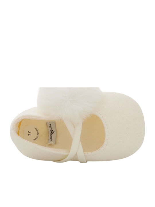 Monnalisa Baby Ballerinas White