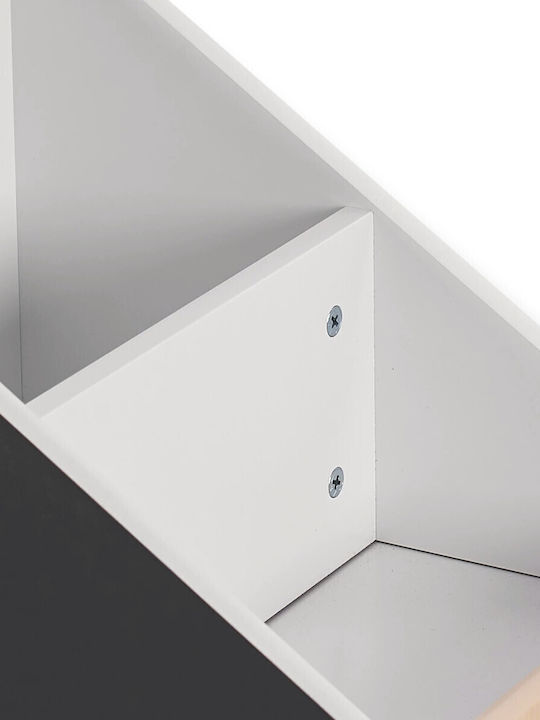 Sistem de Depozitare Jucării din Lemn Negru 62.4x26.5x90cm 1buc