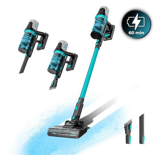 Cecotec Conga Rockstar 1500 Horizon X-Treme XL Επαναφορτιζόμενη Σκούπα 2 σε 1 Stick & Χειρός