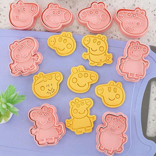 Форми за сладки Hello Kitty Peppa 8 бр