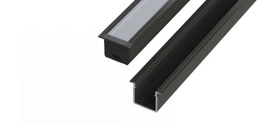 Aluminum Profile Led Glalu 2010mm 15x16mm Al12-glg3-lb-20