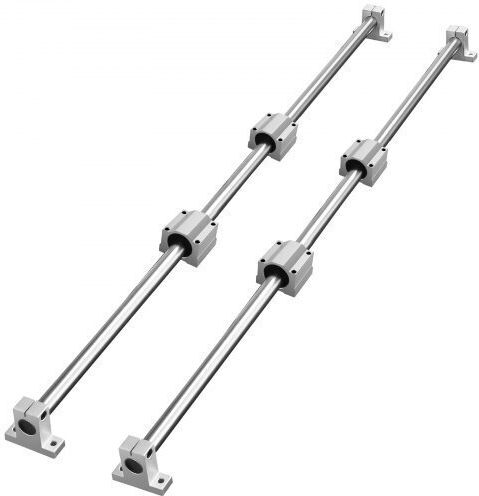 Vevor Line Guide Set Sfc16 1000mm 2 Guides 1000mm 4 Blocks Sc16 4 Supports Kit Cnc Diy Projects Zxh16mm1000mmwxunv0