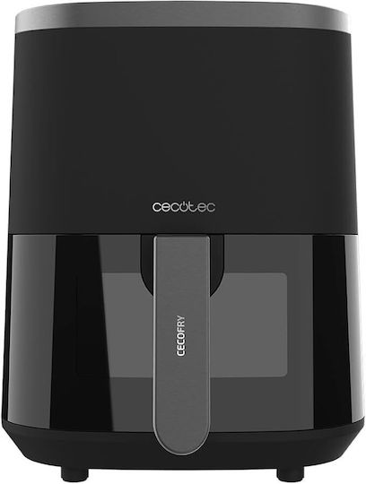 Cecotec Cecofry Fantastik Window 4000 Air Fryer 4lt Μαύρο