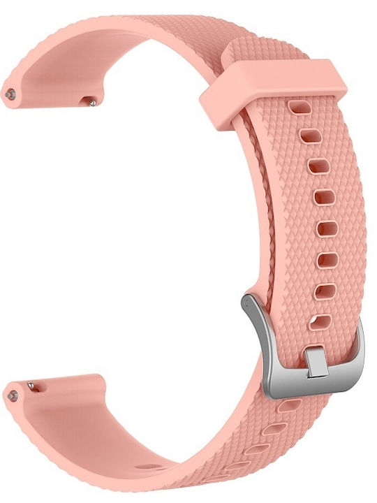 Garmin Venu 2 Plus 20mm Diamond Textured Silicone Band Ροζ