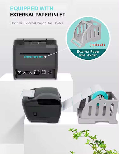 TE Tameiaki Express Portable Thermal Receipt Printer USB / LAN