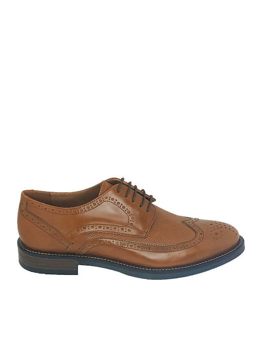 Men's Leather Oxfords Brown