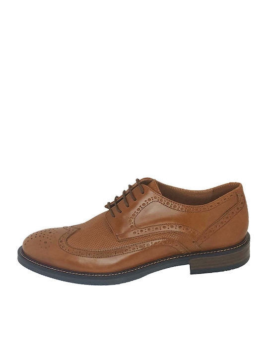 Men's Leather Oxfords Brown