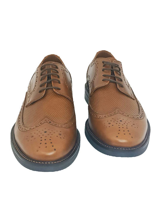 Men's Leather Oxfords Brown