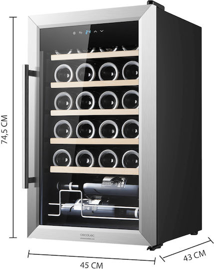 Cecotec Bolero GrandSommelier 2450 Συντηρητής Κρασιών 24 Φιαλών
