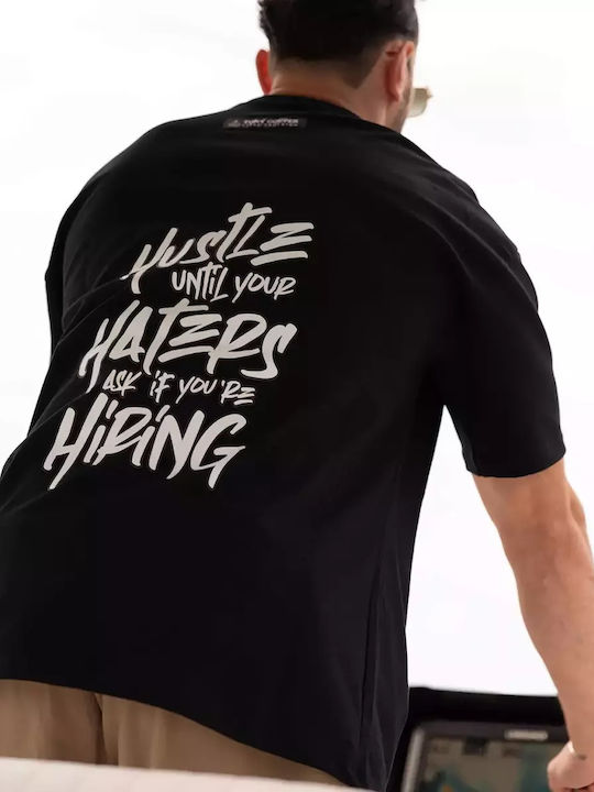 T-shirt Μαύρο