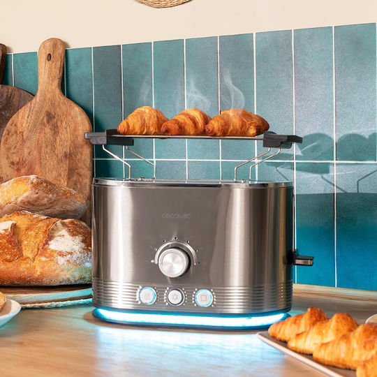 Cecotec Shine&Toast Prăjitor de pâine 2 sloturi 850W Inox