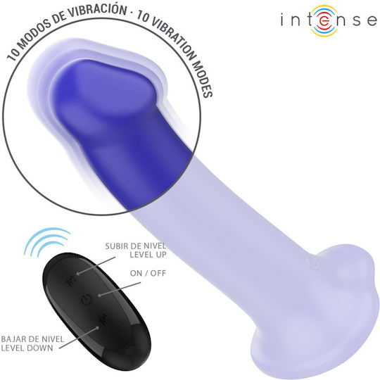 Intense Victoria Realistisch Vibrator mit Fernbedienung Blau