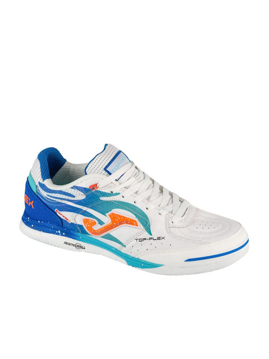 Joma Top Flex Rebound IN Low Football Shoes Hall White