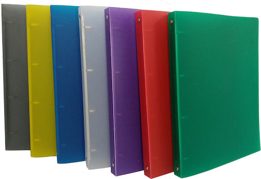 Capa Case Clipboard with 2 Rings 2/32 for Paper A4 Blue Binder 1pcs