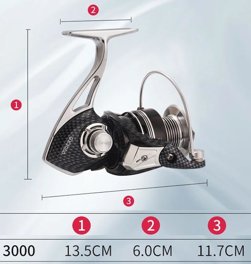 3000 Fishing Reel