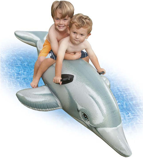 Intex Kids' Inflatable Ride On for Sea with Handles Various Colors 175x66cm