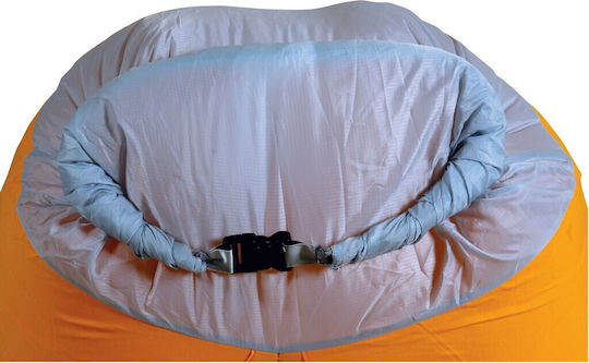 Lianos Φουσκωτό Lazy Bag Πορτοκαλί 121x98cm