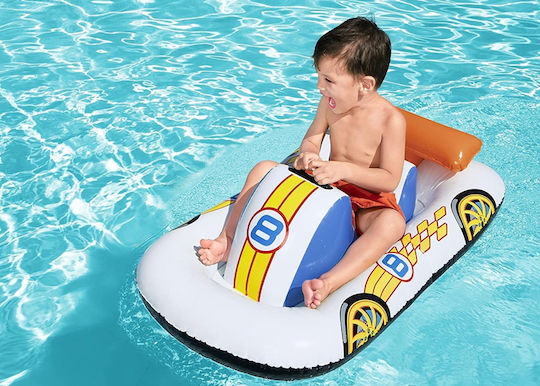 Bestway Παιδικό Φουσκωτό Ride On Θαλάσσης Jet Ski με Χειρολαβές Λευκό 110cm