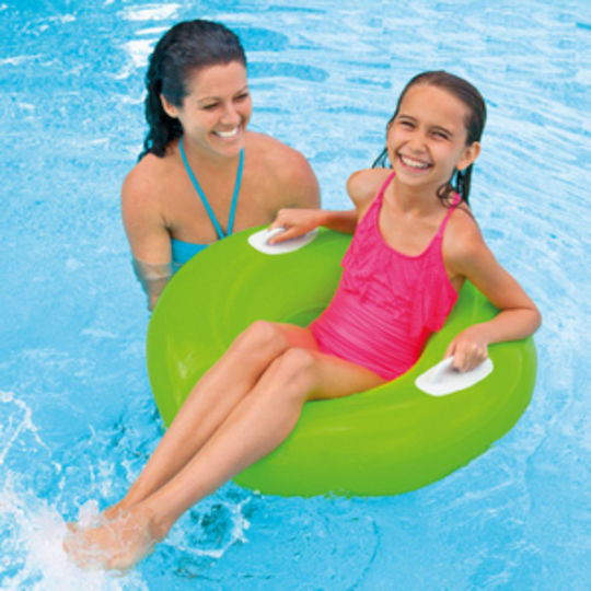 Intex Hi-Gloss Children's Inflatable Sunshade for the Sea with Handles Yellow 76cm.