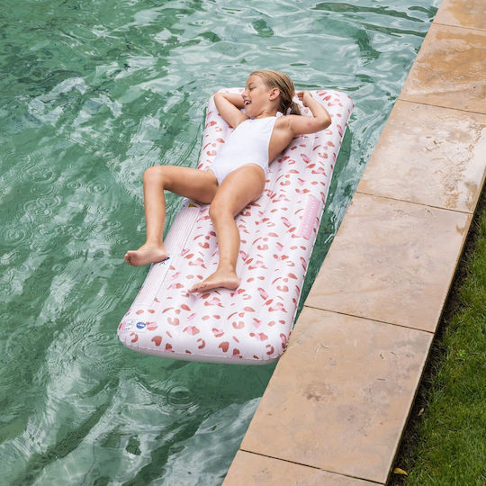 Swim Essentials Luxury Inflatable Sea Mattress Transparent 180x80cm