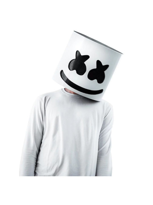 Αποκριάτικη Μάσκα Προσώπου Latex Marshmello