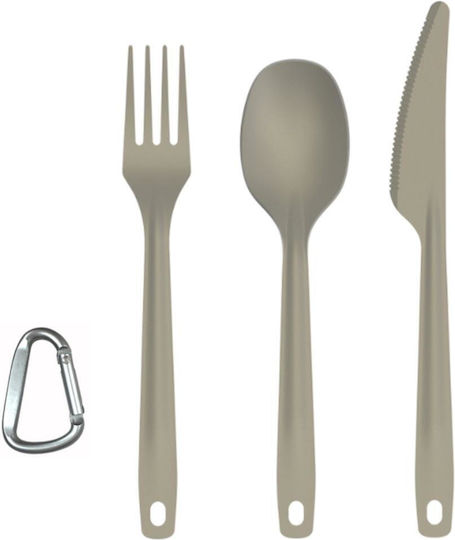Origin Outdoors Μαχαιροπίρουνo για Camping Σετ Κουτάλι Πιρούνι Μαχαίρι