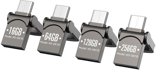 XO DK10 32GB USB 2.0 Stick mit Verbindung USB-C & USB-A