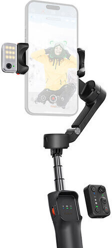Hohem iSteady V3 Phone Gimbal with 3 Axis Stabilization and 13 Operating Hours Black